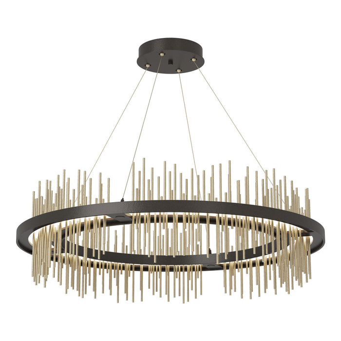 Hubbardton Forge - 139656-LED-STND-14-84 - LED Pendant - Gossamer - Oil Rubbed Bronze