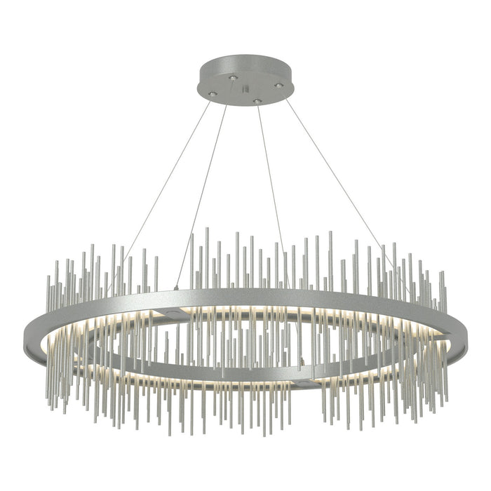 Hubbardton Forge - 139656-LED-STND-82-82 - LED Pendant - Gossamer - Vintage Platinum