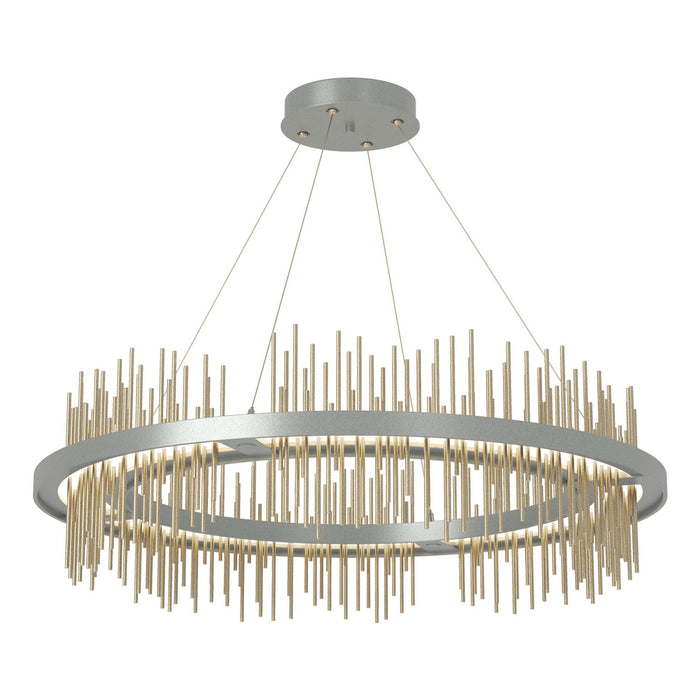 Hubbardton Forge - 139656-LED-STND-82-84 - LED Pendant - Gossamer - Vintage Platinum