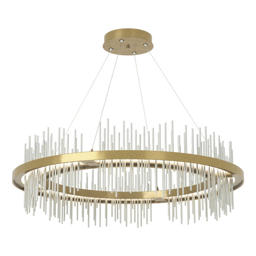 Gossamer LED Pendant Modern Brass
