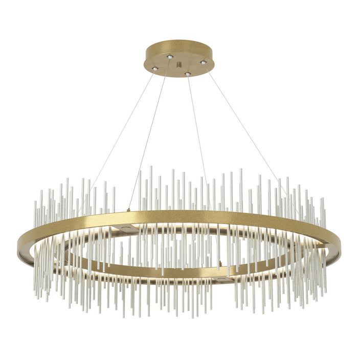 Hubbardton Forge - 139656-LED-STND-86-82 - LED Pendant - Gossamer - Modern Brass