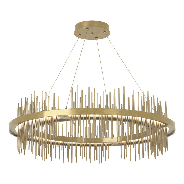 Hubbardton Forge - 139656-LED-STND-86-86 - LED Pendant - Gossamer - Modern Brass