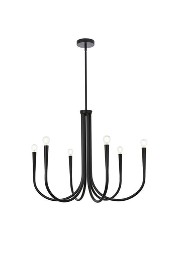 Layne Six Light Chandelier