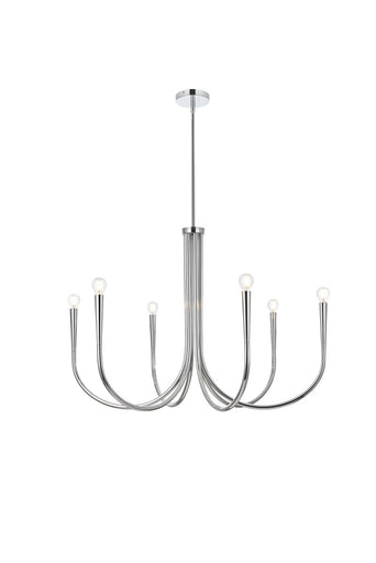 Layne Six Light Chandelier