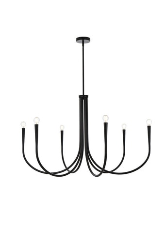 Layne Six Light Chandelier