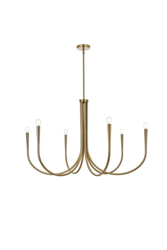 Layne Six Light Chandelier