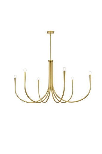 Layne Six Light Chandelier