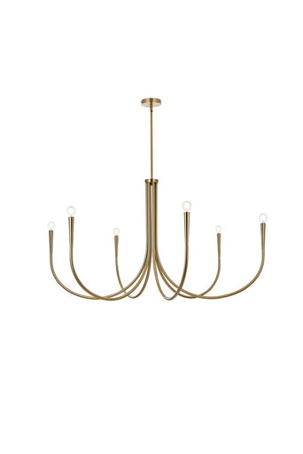 Layne Six Light Chandelier