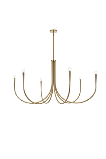 Layne Six Light Chandelier