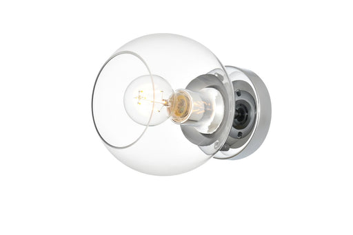 Elegant Lighting - LD7320W7CH - One Light Bath Sconce - Rogelio - Chrome And Clear
