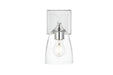 Elegant Lighting - LD7309W5CH - One Light Bath Sconce - Harris - Chrome And Clear