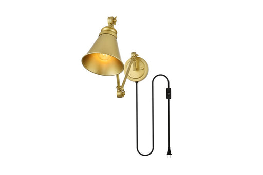 Elegant Lighting - LD7328W6BRA - One Light Wall Sconce - Van - Brass