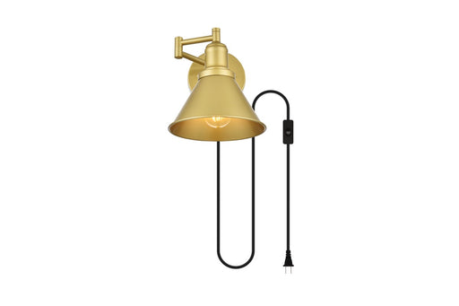 Elegant Lighting - LD7331W7BRA - One Light Wall Sconce - Jair - Brass