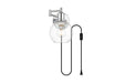 Elegant Lighting - LD7332W6CH - One Light Wall Sconce - Caspian - Chrome And Clear
