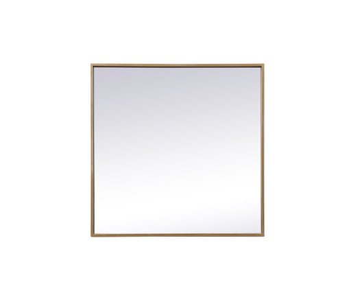 Elegant Lighting - MR42424BR - Mirror - Eternity - Brass
