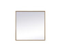 Elegant Lighting - MR42424BR - Mirror - Eternity - Brass