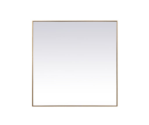 Elegant Lighting - MR44848BR - Mirror - Eternity - Brass