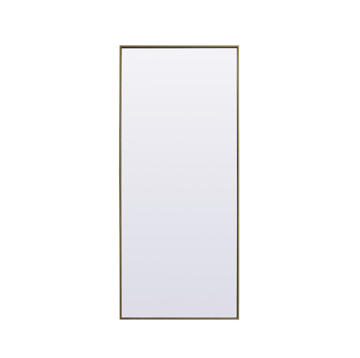 Elegant Lighting - MR4FL3072BR - Mirror - Eternity - Brass