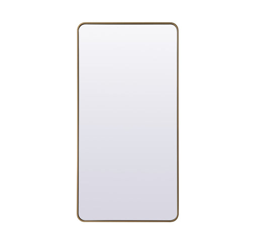 Elegant Lighting - MR80FL3060BR - Mirror - Evermore - Brass