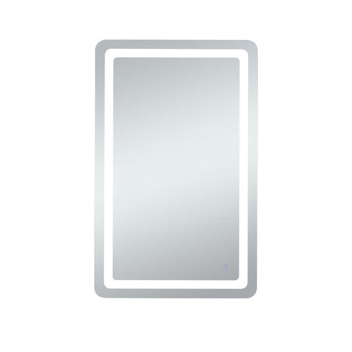Elegant Lighting - MRE33048 - LED Mirror - Genesis - Glossy White