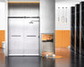 Elegant Lighting - SD202-6076MBK - Shower Door - Darwin - Matte Black