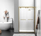 Elegant Lighting - SD303-4876BGD - Shower Door - Vance - Brushed Gold