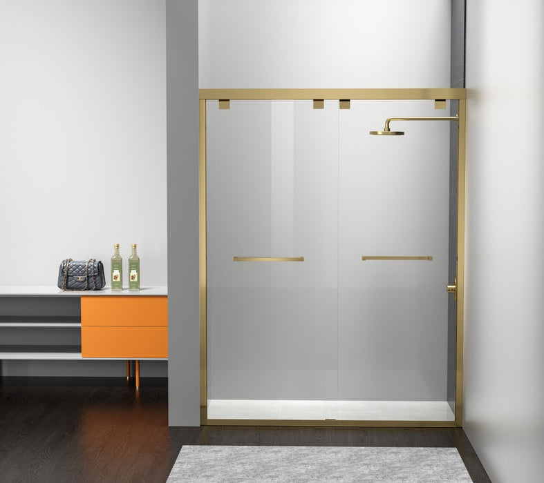 Elegant Lighting - SD303-6076BGD - Shower Door - Vance - Brushed Gold