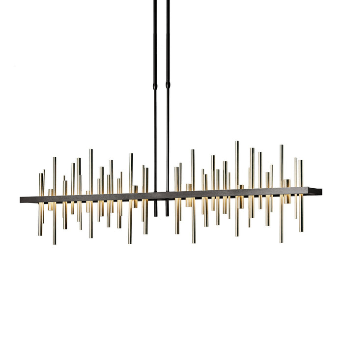 Hubbardton Forge - 139726-LED-LONG-07-84 - LED Pendant - Cityscape - Dark Smoke