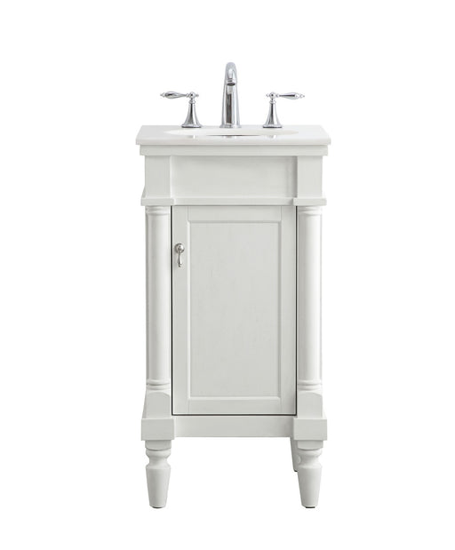 Elegant Lighting - VF13018AW-VW - Single Bathroom Vanity - Lexington - Antique White