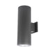 W.A.C. Lighting - DS-WE06-F40A-GH - LED Wall Sconce - Tube Arch - Graphite