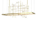 Hubbardton Forge - 139752-LED-SHRT-86-YG0500 - LED Pendant - Four Seasons - Modern Brass