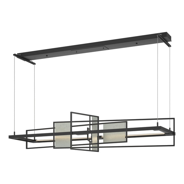 Hubbardton Forge - 139754-LED-STND-10-82 - LED Pendant - Four Seasons - Black