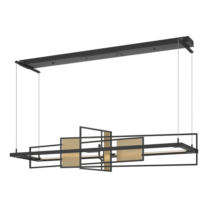 Hubbardton Forge - 139754-LED-STND-10-84 - LED Pendant - Four Seasons - Black