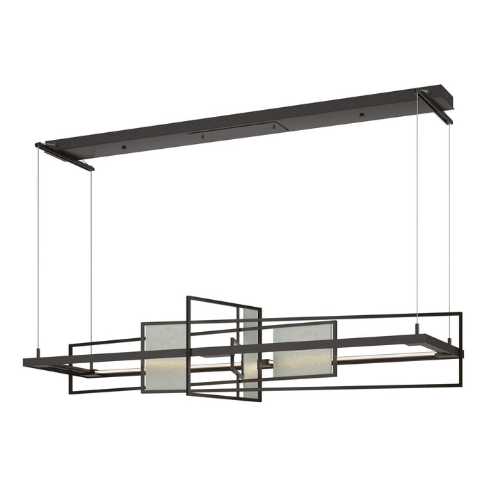 Hubbardton Forge - 139754-LED-STND-14-82 - LED Pendant - Four Seasons - Oil Rubbed Bronze