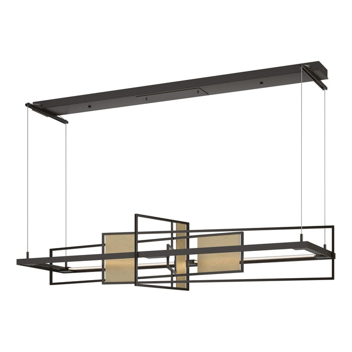 Hubbardton Forge - 139754-LED-STND-14-84 - LED Pendant - Four Seasons - Oil Rubbed Bronze