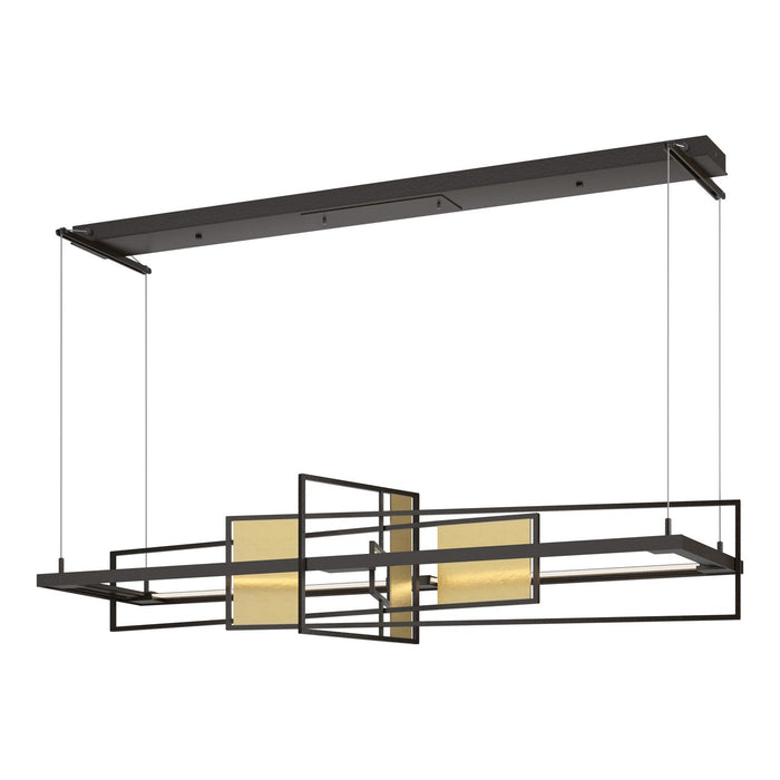Hubbardton Forge - 139754-LED-STND-14-86 - LED Pendant - Four Seasons - Oil Rubbed Bronze