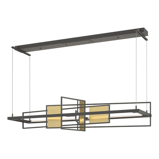 Hubbardton Forge - 139754-LED-STND-20-86 - LED Pendant - Four Seasons - Natural Iron