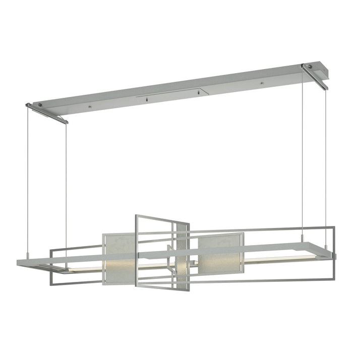 Hubbardton Forge - 139754-LED-STND-82-82 - LED Pendant - Four Seasons - Vintage Platinum