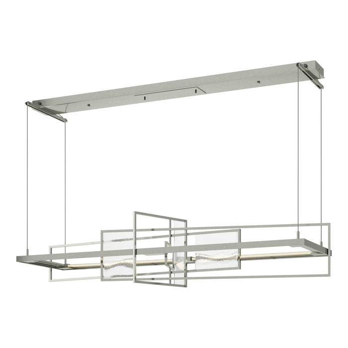 Hubbardton Forge - 139754-LED-STND-85-AQ - LED Pendant - Four Seasons - Sterling