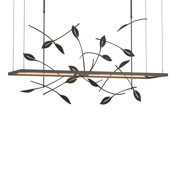 Hubbardton Forge - 139756-LED-LONG-07 - LED Pendant - Four Seasons - Dark Smoke