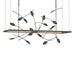 Hubbardton Forge - 139756-LED-SHRT-10 - LED Pendant - Four Seasons - Black