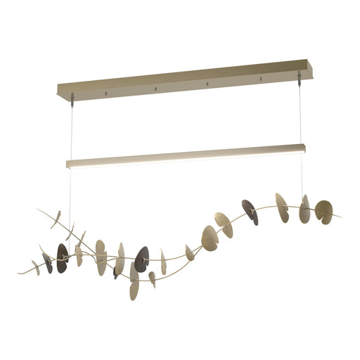 Lily LED Pendant Modern Brass