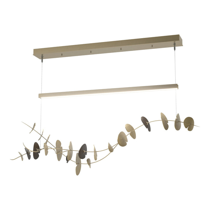 Hubbardton Forge - 139812-LED-STND-86-14 - LED Pendant - Lily - Modern Brass