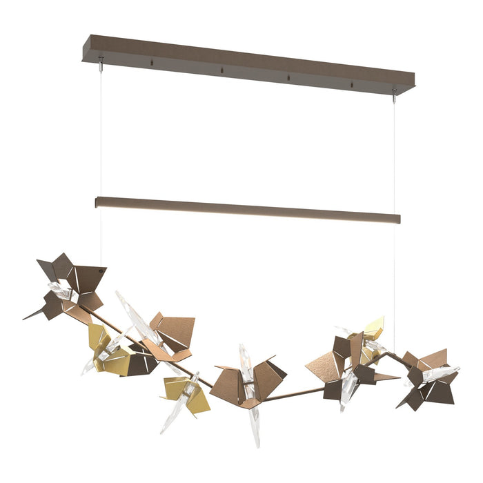 Hubbardton Forge - 139813-LED-STND-05-86-CR - LED Pendant - Belladonna - Bronze