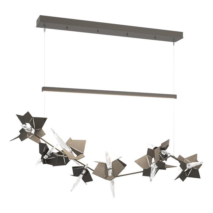 Hubbardton Forge - 139813-LED-STND-07-14-CR - LED Pendant - Belladonna - Dark Smoke