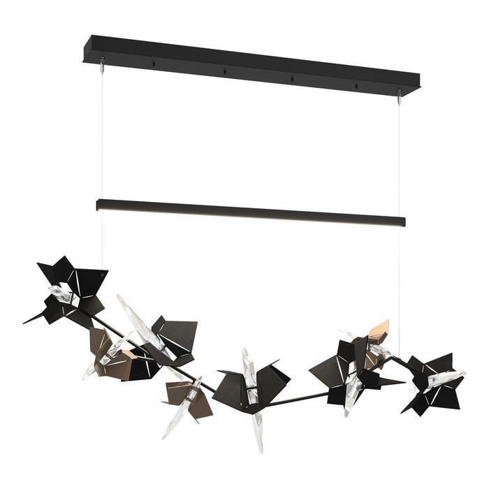 Hubbardton Forge - 139813-LED-STND-10-05-CR - LED Pendant - Belladonna - Black