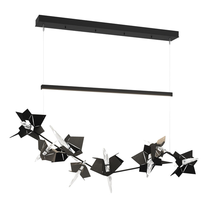 Hubbardton Forge - 139813-LED-STND-10-07-CR - LED Pendant - Belladonna - Black