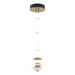 Hubbardton Forge - 139970-LED-STND-86 - LED Pendant - Cairn - Modern Brass