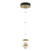Hubbardton Forge - 139970-LED-STND-86 - LED Pendant - Cairn - Modern Brass