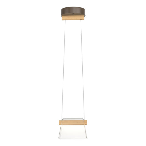 Hubbardton Forge - 151060-LED-STND-05-WD-ZM0560 - LED Mini Pendant - Cowbell - Bronze